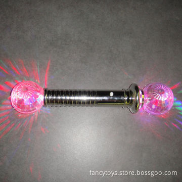 Double header flash baseball, measures 6cm